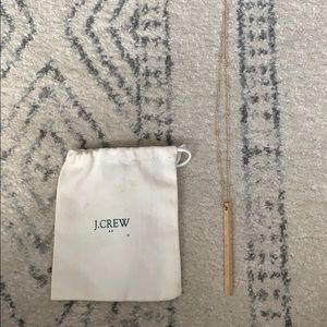 NWOT J. Crew Bar Necklace